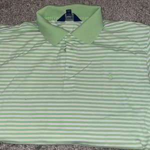 Short sleeve green polo